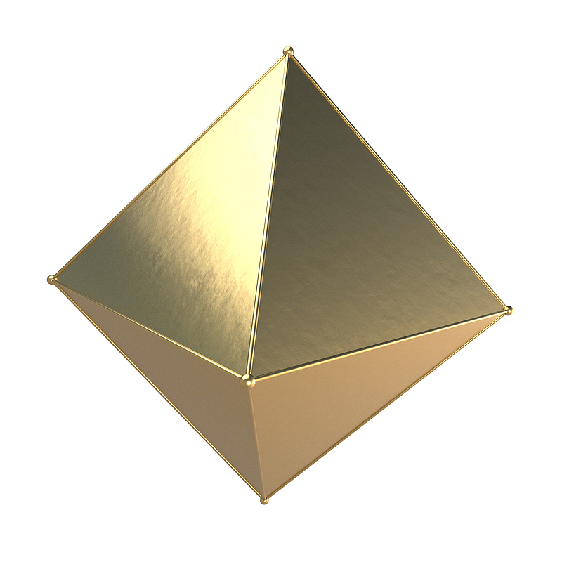 尖尖的多边形立体几何