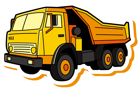 卡通卡车图片_卡通卡车素材_觅元素