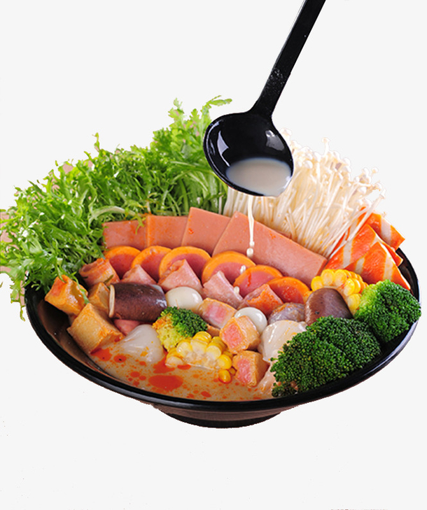 地道风味碗装麻辣烫png