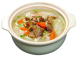 当归羊肉炖萝