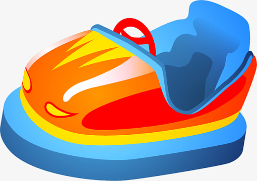 游乐园卡通碰碰车