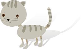矢量宠物小猫咪素材