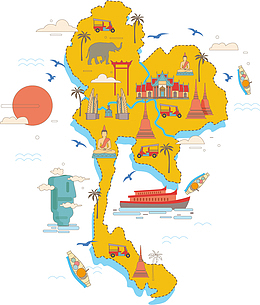 泰国地图