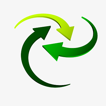 卡通各个颜色的涨价箭头标识ps