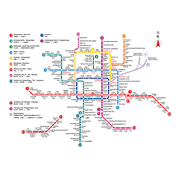 地铁线路图