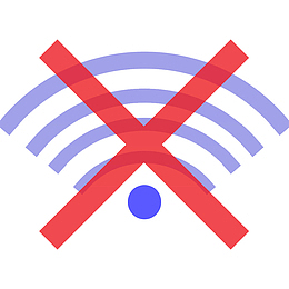 无网络信号标志