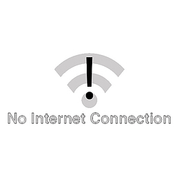 无网络连接标志
