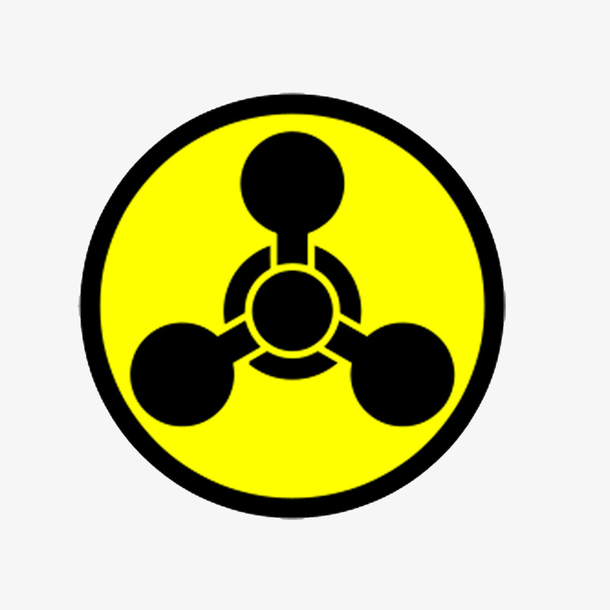 卡通化学标志的png