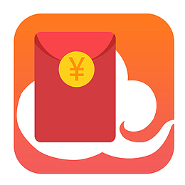 打开的红包标志