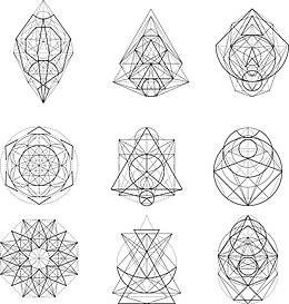 精美纹身刺青图标矢量图