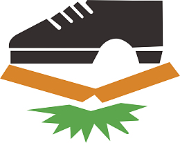 严禁踩踏风景景区标志