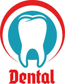 矢量图健康牙齿的标志