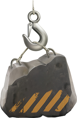 矢量建筑施工起吊元素