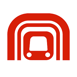 红色合肥地铁logo元素