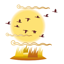 秋季收获素材图案