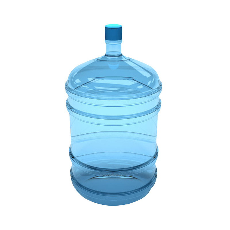 蓝色解渴家庭桶装水塑料瓶饮用水