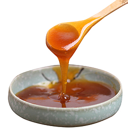 新鲜熬制的梨膏