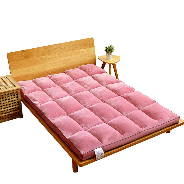 粉色大床垫