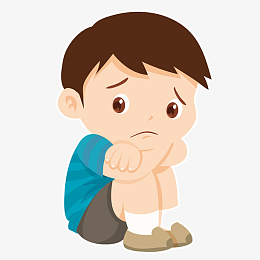 手绘卡通装饰打篮球的男孩子海报