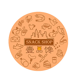 零食店logo免费下载