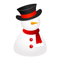 雪人帽子funny-snowmen-icons