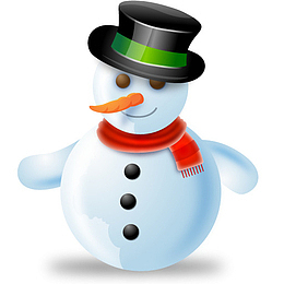 雪人圣诞节iconshock-christmas-icons