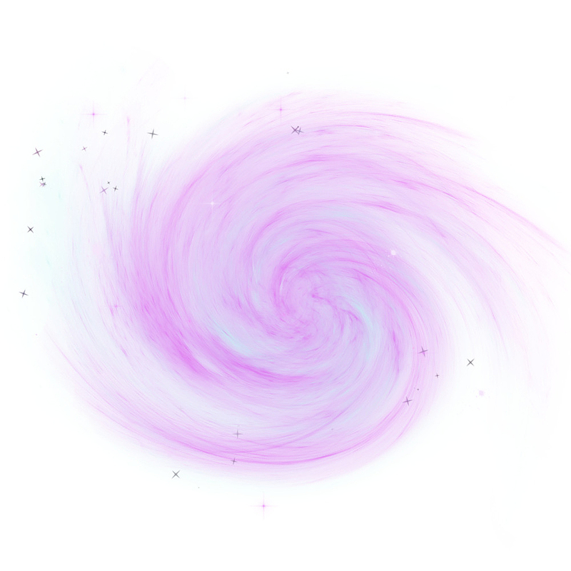彩色太空星系紫色星云