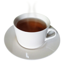 产品实物一杯热茶