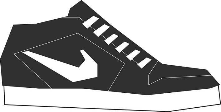 手绘卡通鞋子素材图