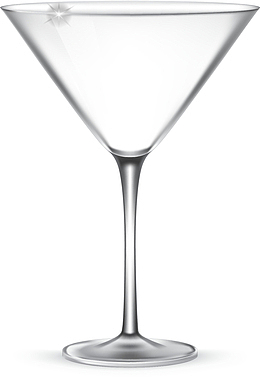 矢量手绘玻璃杯