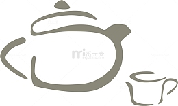 手绘茶杯