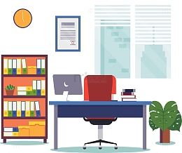 商务公司老板办公室