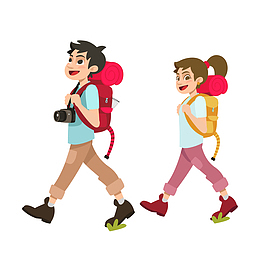 登山装饰素材图案