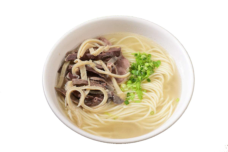 清汤羊杂面