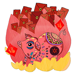 2019猪年福到发红包