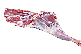 实物羊排和羊腿羊肉一整块