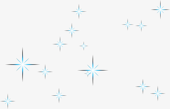 蓝色繁星素材_蓝色繁星图片元素-觅元素