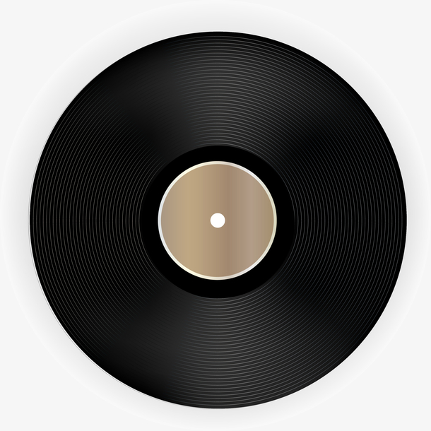 黑色简约光盘素材免费下载_觅元素