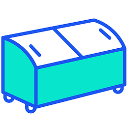 矢量冷柜免抠PNG