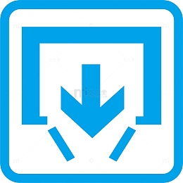 出口火车站的图标