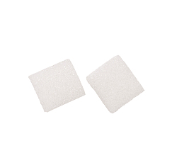 两块白色的方糖实物