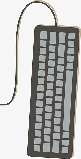 电脑键盘卡通素材_电脑键盘卡通png图片下载_觅元素