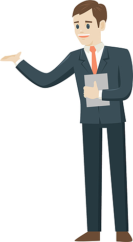 介绍业务产品的人