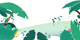 免抠卡通森林装饰植物花朵