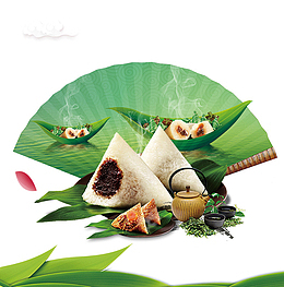 免抠端午节粽子装饰