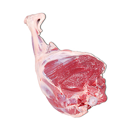 产品实物羊后腿肉羊后腿