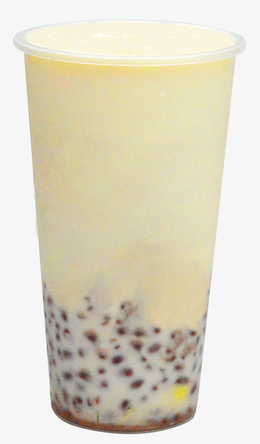 实物红豆布丁奶绿