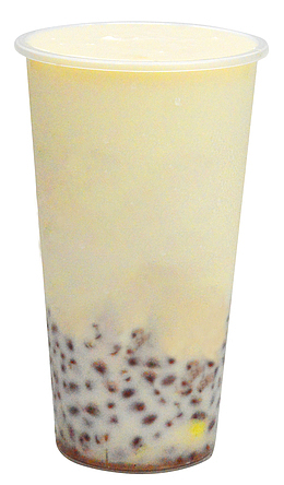 实物红豆布丁奶绿