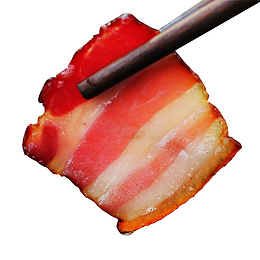 正宗柴火烟熏五花腊肉