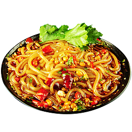 美味重庆酸辣粉特写